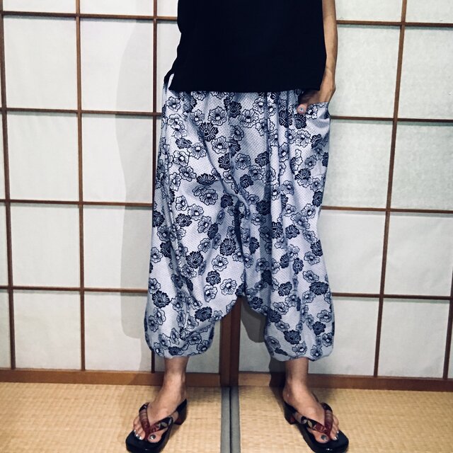 サルエルパンツ de 浴衣 夕凪の画像1枚目