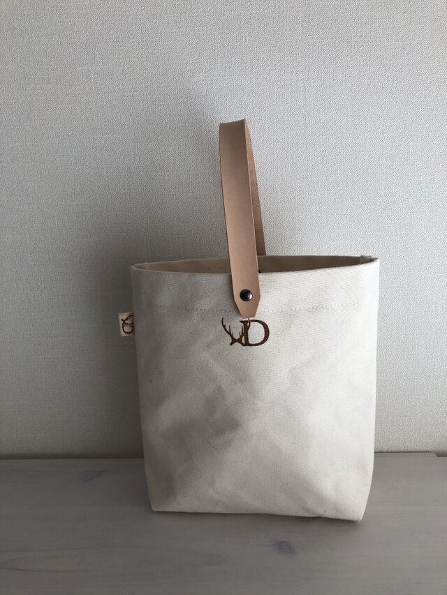 帆布/ワンハンドルトートバックの画像1枚目