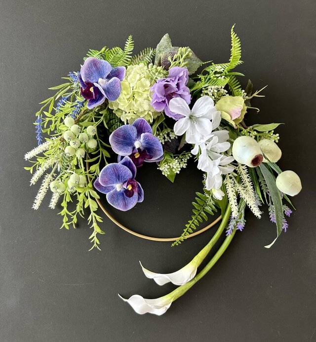 Green ring wreath IIV