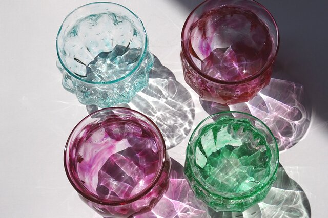 【未使用非売品】グランデュエル販促品（おきあがりこぼし） Swingグラス⑷ おきあがりこぼし縁起物 | iichi 日々の暮らしを