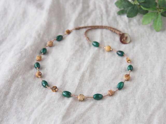 Green&Earth Necklaceの画像1枚目