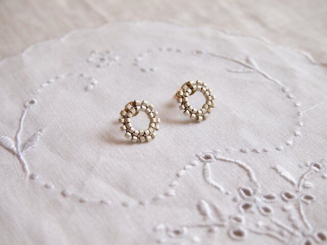 タティングレース cercle (セルクル) light silver 受注制作の画像1枚目