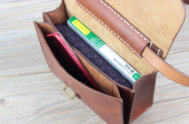 本革 イタリアンレザー2Wayショルダーバッグ 古き良きレトロな時間