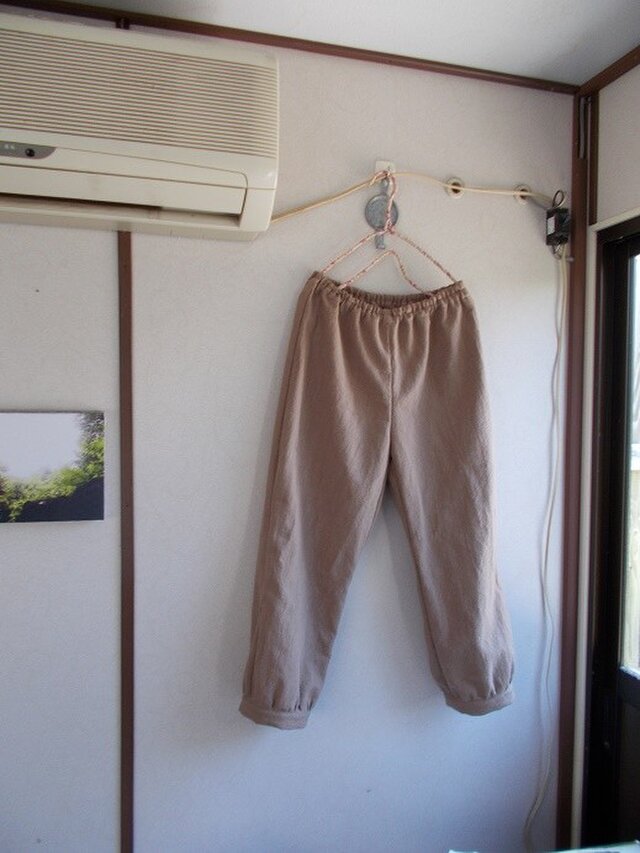 ハーフリネンカフスパンツの画像1枚目