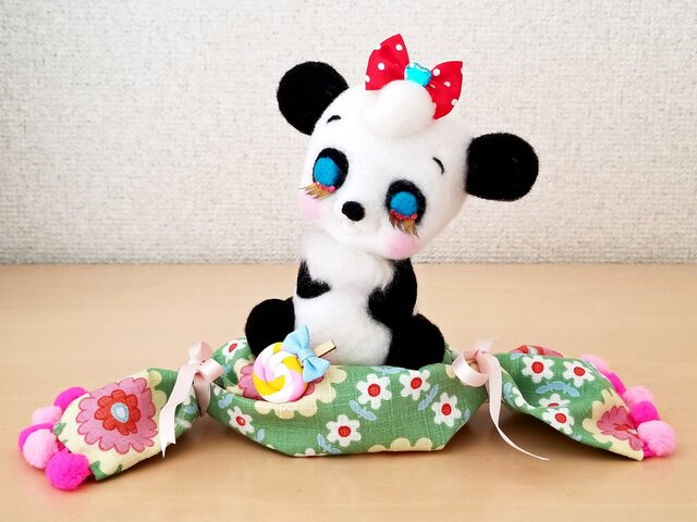 メルヘン♡レトロなうたた寝パンダちゃんの画像1枚目