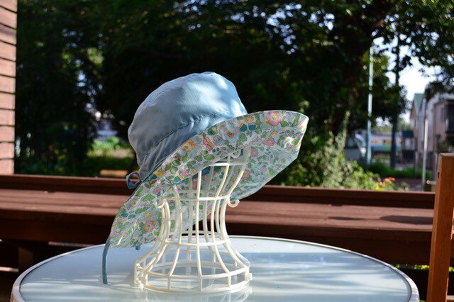 晴雨兼用帽子 リバーシブルレインハット 耐水撥水54cm〜58cm サイズ調整可能の画像1枚目