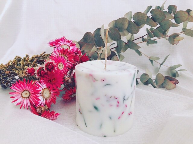 soycandle*ボタニカルキャンドル*アロマキャンドル*100％ソイ