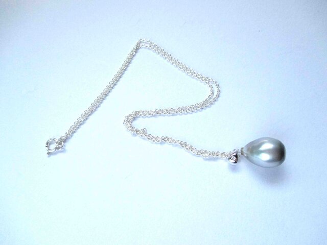 【South Sea Pearl necklace SV】の画像1枚目