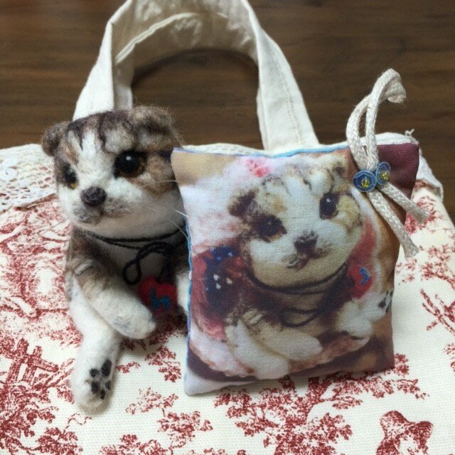 ねこ サシェの画像1枚目