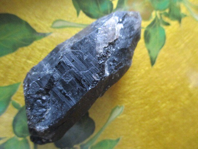1点のみ 再入荷未定 天然黒水晶:モリオン:カンゴーム ポイントの画像1枚目