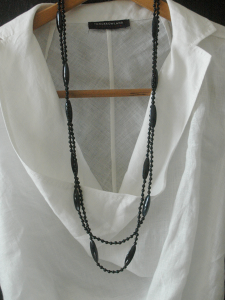 タイガーアイ２連ネックレス