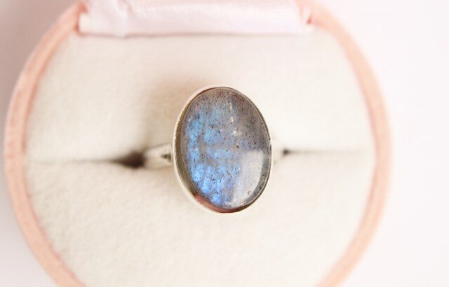 ラブラドライト Silver Ring の画像1枚目
