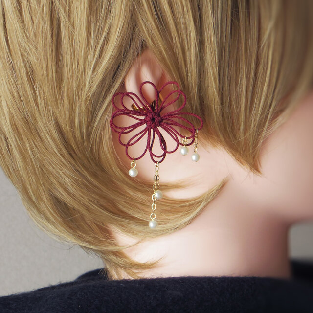 かたっぽイヤーカフ「善ク清ク」