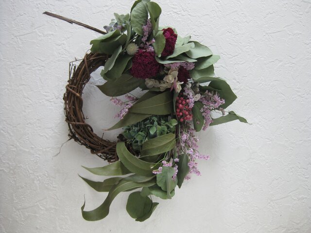9月の芍薬のwreathの画像1枚目