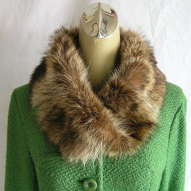 ¶ new antique fur ¶ ラクーンnejiriスヌード「kiris」の画像1枚目