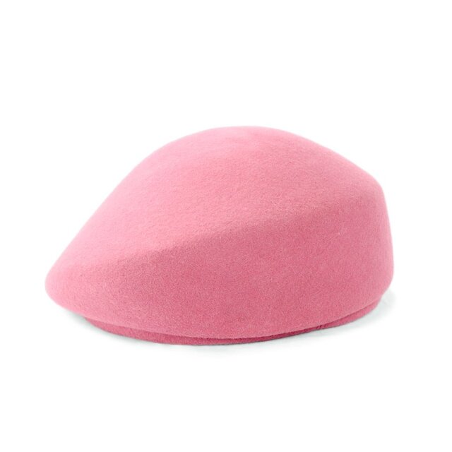 豊富なカラバリで選び放題！現代風ベレートーク帽 ピンク(18AWN-002) | iichi ハンドメイド・クラフト作品・手仕事品の通販