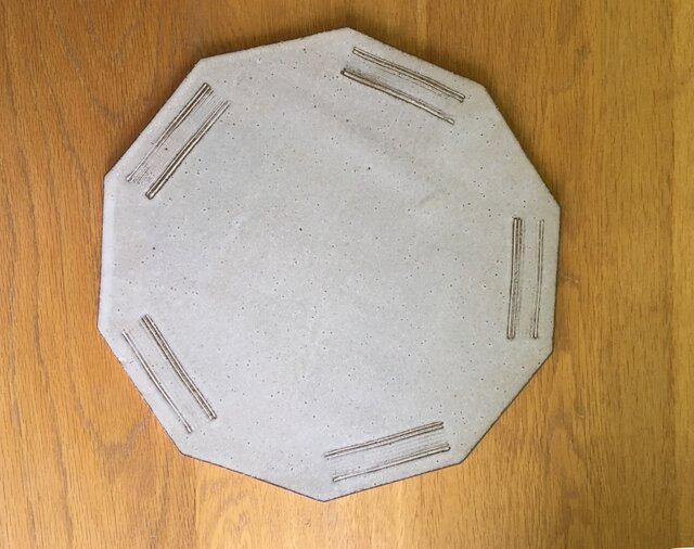ホールケーキカット皿の画像1枚目