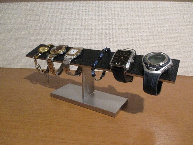 6本掛けブラックスーパーロングバースタンド N180923の画像1枚目
