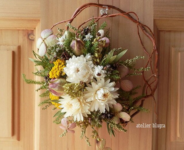 八ヶ岳〜定形外発送MiniWreath005の画像1枚目
