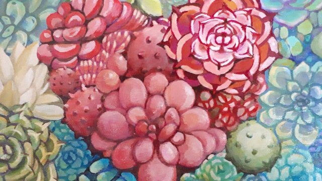 ラブリーな多肉植物の画像1枚目
