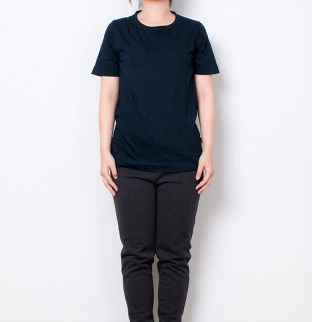 藍染 Tシャツ size1 濃紺の画像1枚目