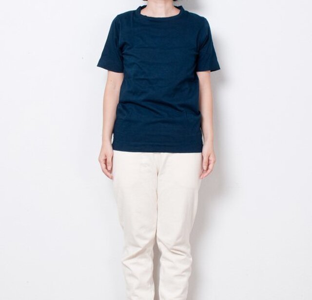 藍染 Tシャツ size1 青藍の画像1枚目
