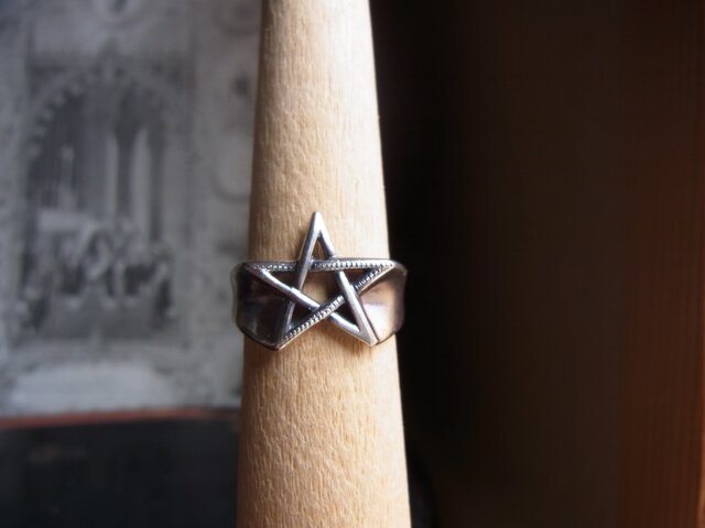 アンティークサフィレット　星のリング アンティークサフィレット 星のリング アンティークサフィレット