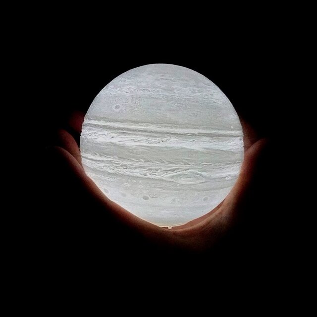 木星のライト 手で持てます☺️の画像1枚目