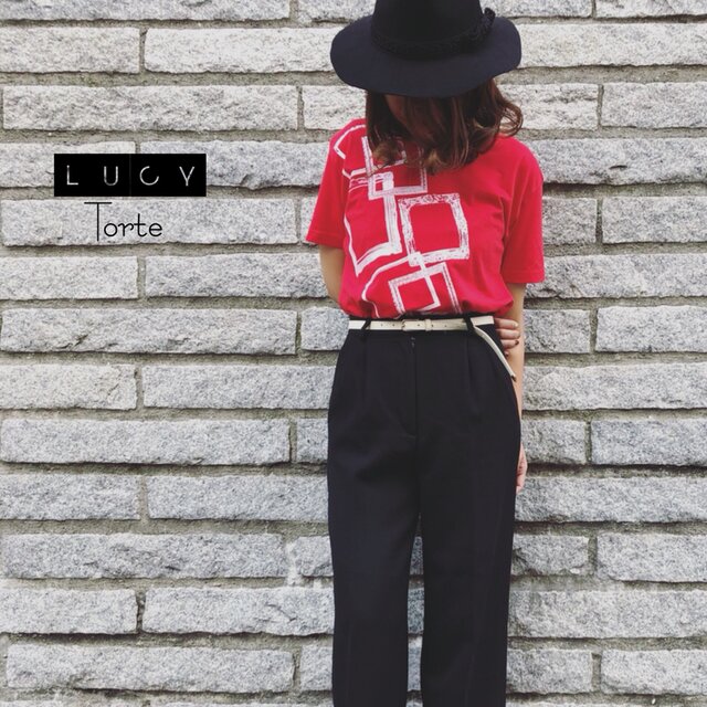 フレームTee【RED】の画像1枚目