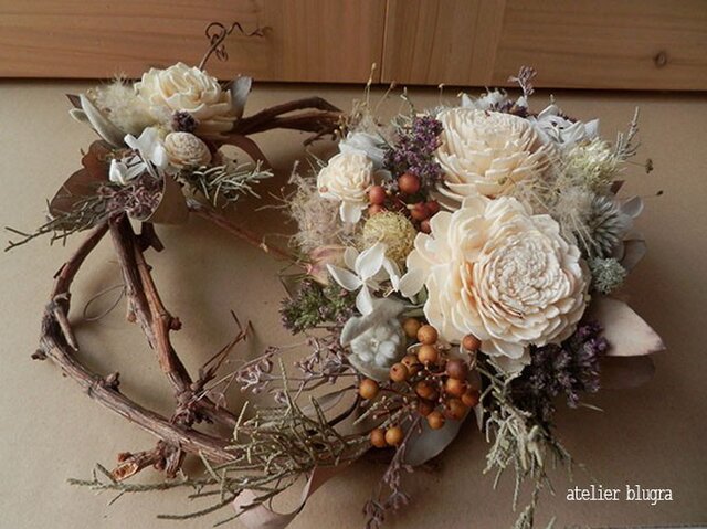 八ヶ岳〜ブドウ蔓のWreathの画像1枚目