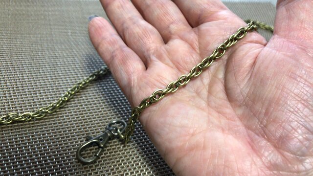 *オプション・持ち手チェーン90㎝・・・こちらはバッグ購入者様専用となります*の画像1枚目
