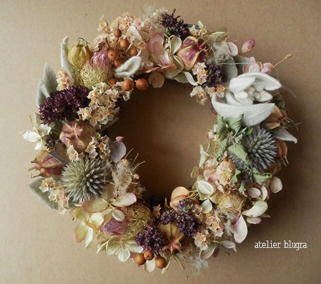八ヶ岳〜定形外発送MiniWreath009の画像1枚目
