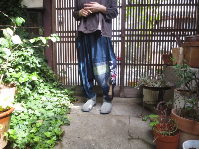 2018秋の装い☆初秋のお出かけに楽しんで♪おとな女子のサルエルパンツですの画像1枚目