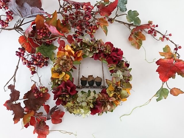 acorn brothers wreath Ⅱの画像1枚目
