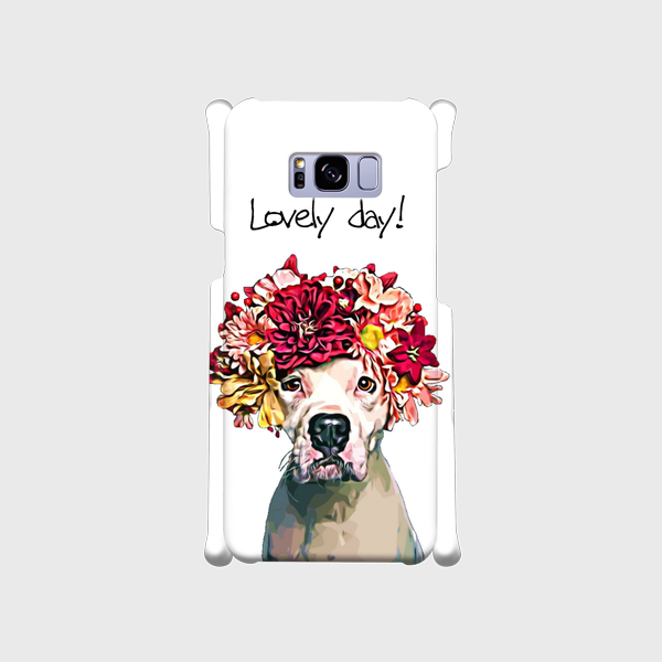 花犬 ーhana-inuー ① xperia、Galaxy 他多機種対応 ハードケースの画像1枚目