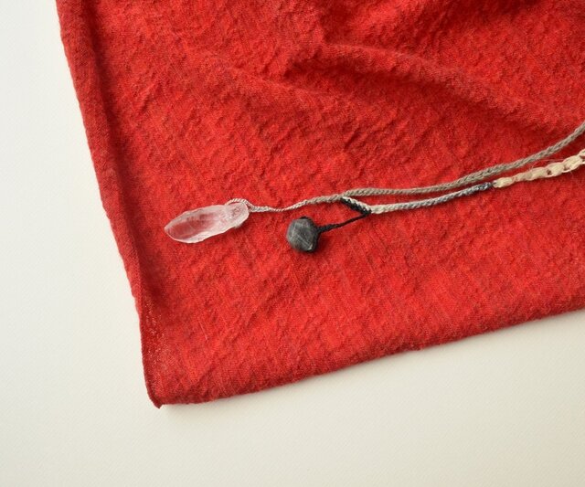 【送料無料】 Monotone necklaceの画像1枚目