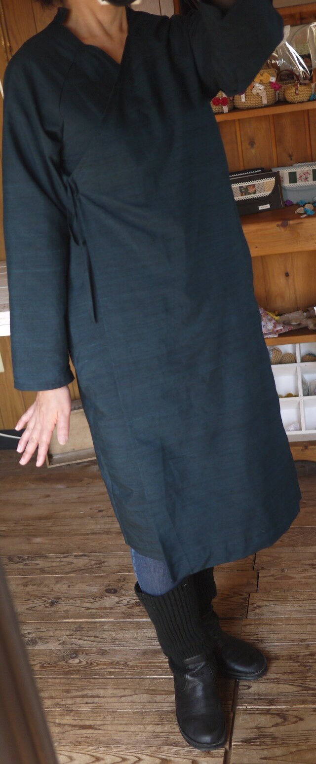 正絹100反物から単衣羽織の画像1枚目