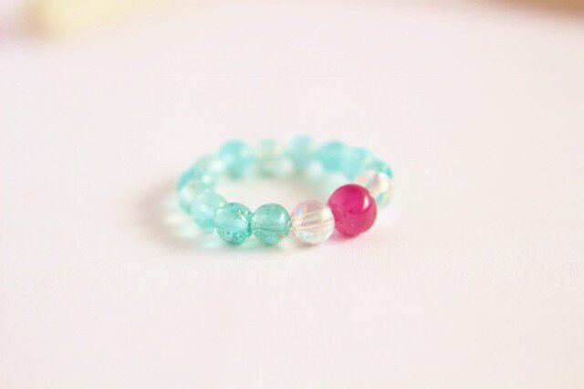 宝石質 ルビー Simple Ring (空)の画像1枚目