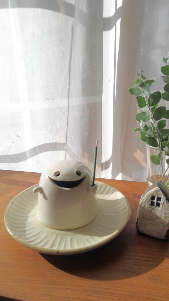1 おばけランタンのお香たての画像1枚目