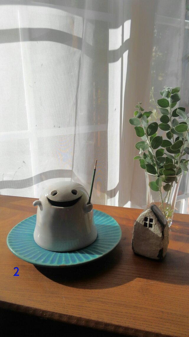 2 おばけランタンのお香たての画像1枚目