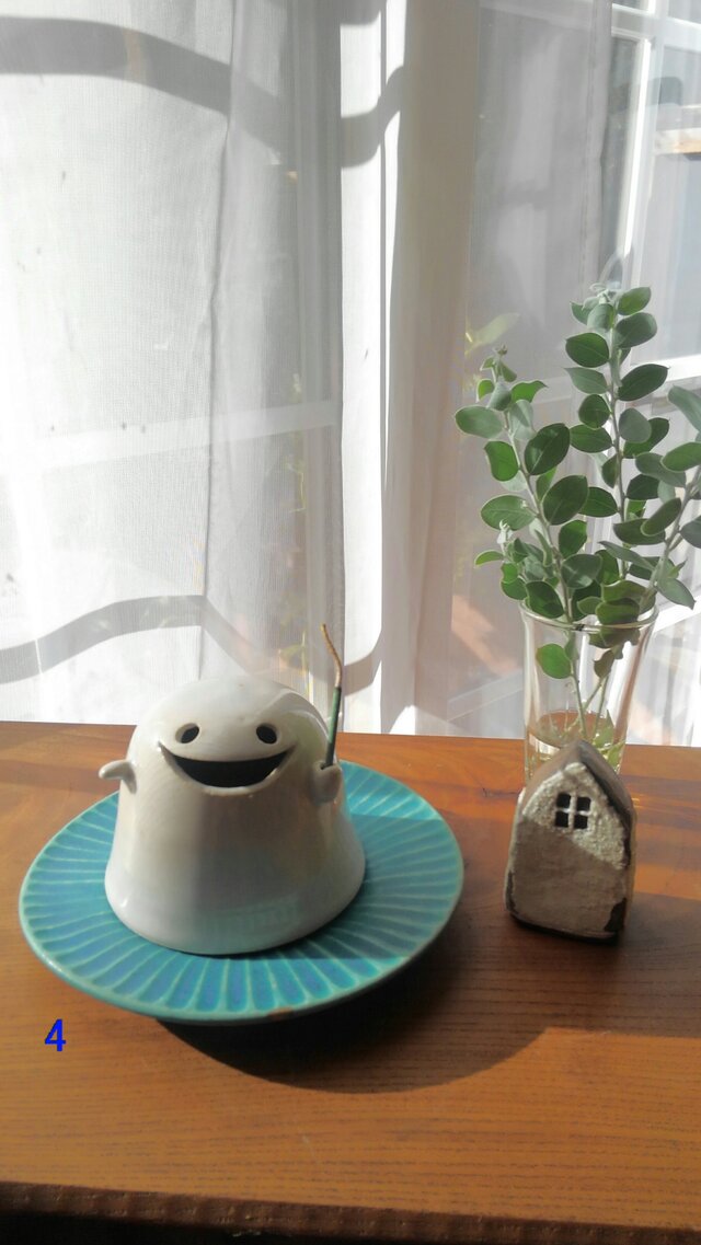 4 おばけランタンのお香たての画像1枚目