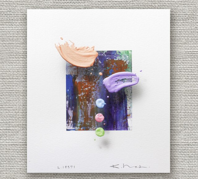 浮遊する筆触 【Layer 18571】 25 x 22cmの画像1枚目