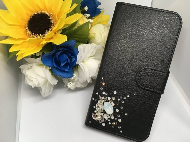 ☆iphone7ケース☆ポイントデコレーションの画像1枚目