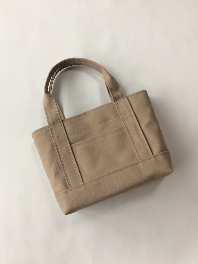 受注製作トートバッグ( M size )「 ALL 」( ベージュ )の画像1枚目