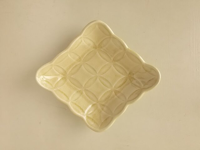 綾series/綾果深皿(honey)の画像1枚目