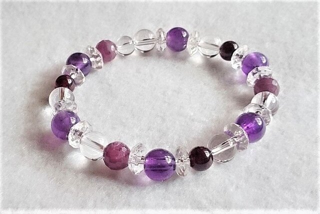 石のみ *夢の達成へと導く☆ルビー・アメジスト・ガーネット・水晶の