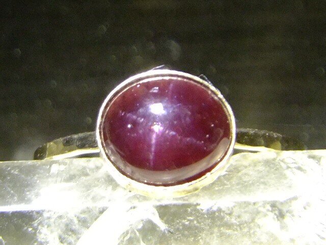 スターガーネット＊アンティーク調14kgfリング | iichi 日々の暮らしを