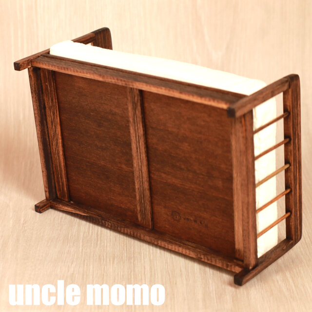 ドール用ベッド ダブル（色：エボニー） 1/12ミニチュア家具 | iichi