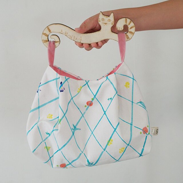 neco bag blueの画像1枚目