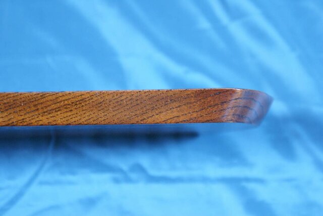 欅拭漆一文字盆(杢) 105mm×446mm×14mm № IM119 | iichi 日々の暮らしを